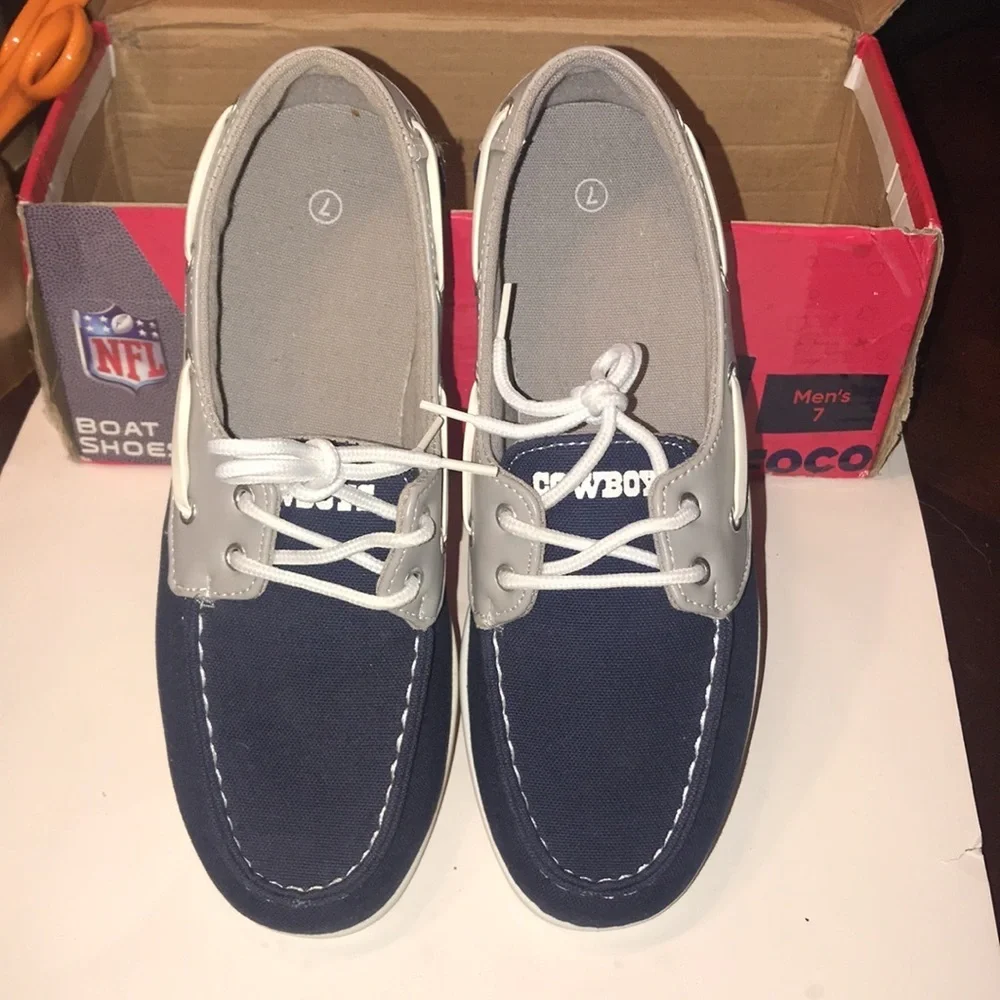 NIB NFL Cowboys Boat Shoes